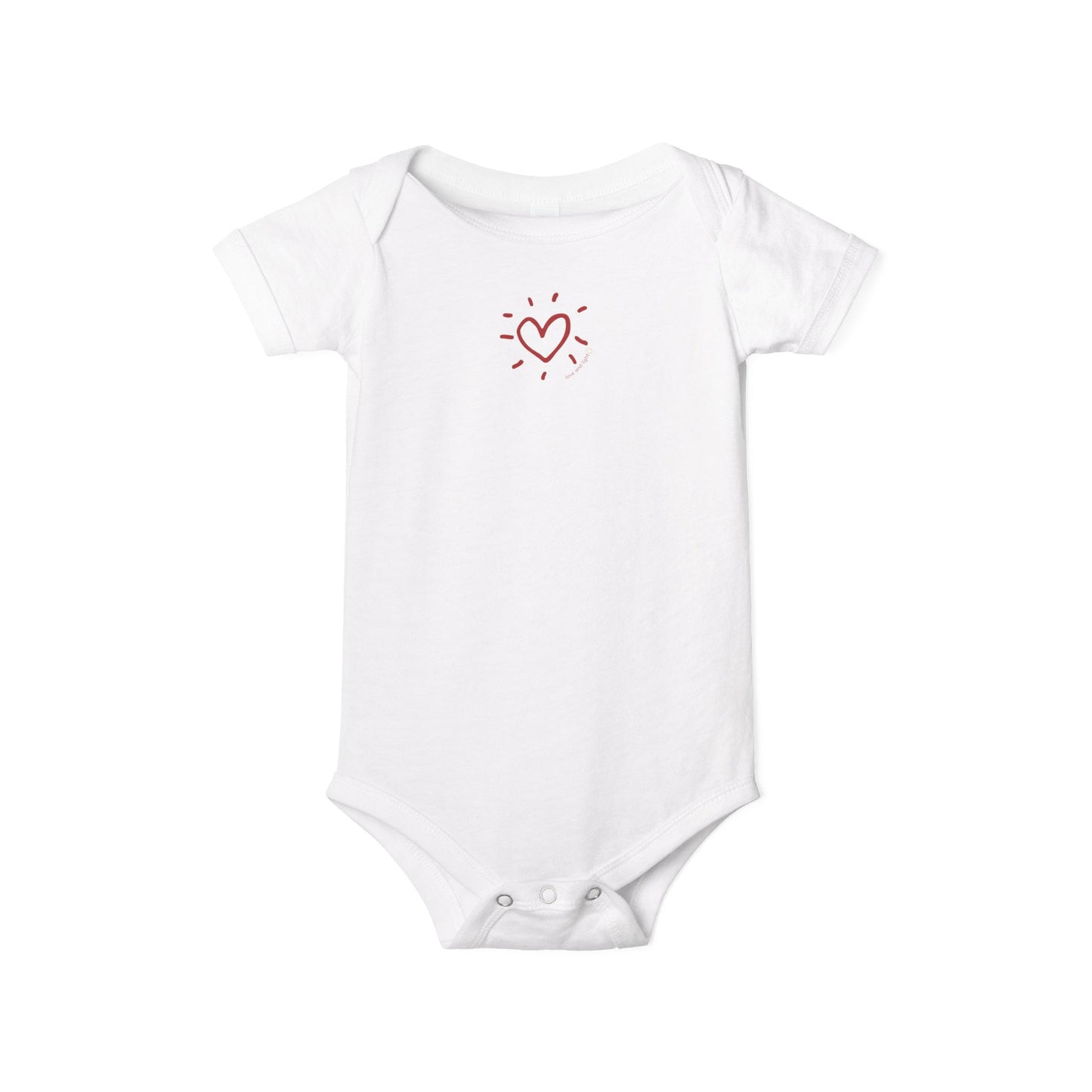 “Lead with Love” Onsie – Love from the Love & Light Collection