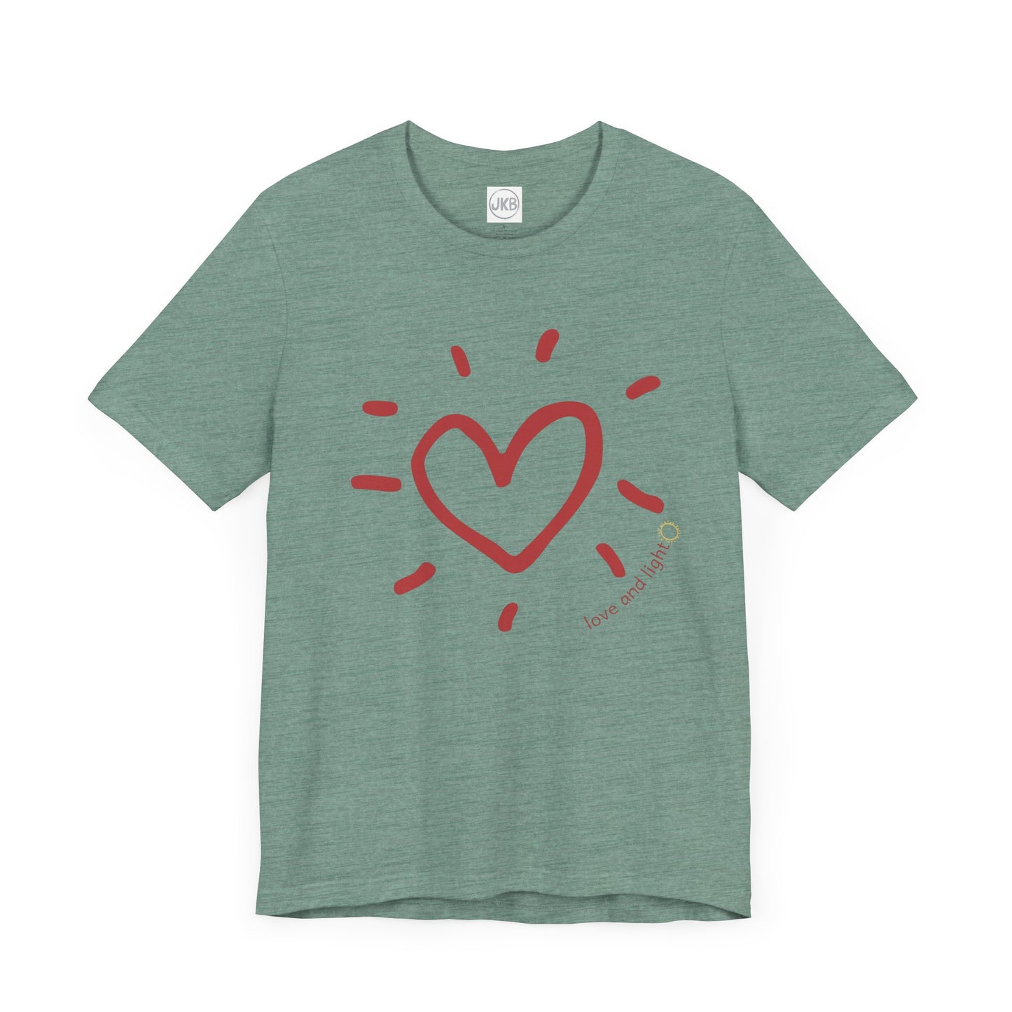 “Lead with Love” Tee – Love from the Love & Light Collection - Adult