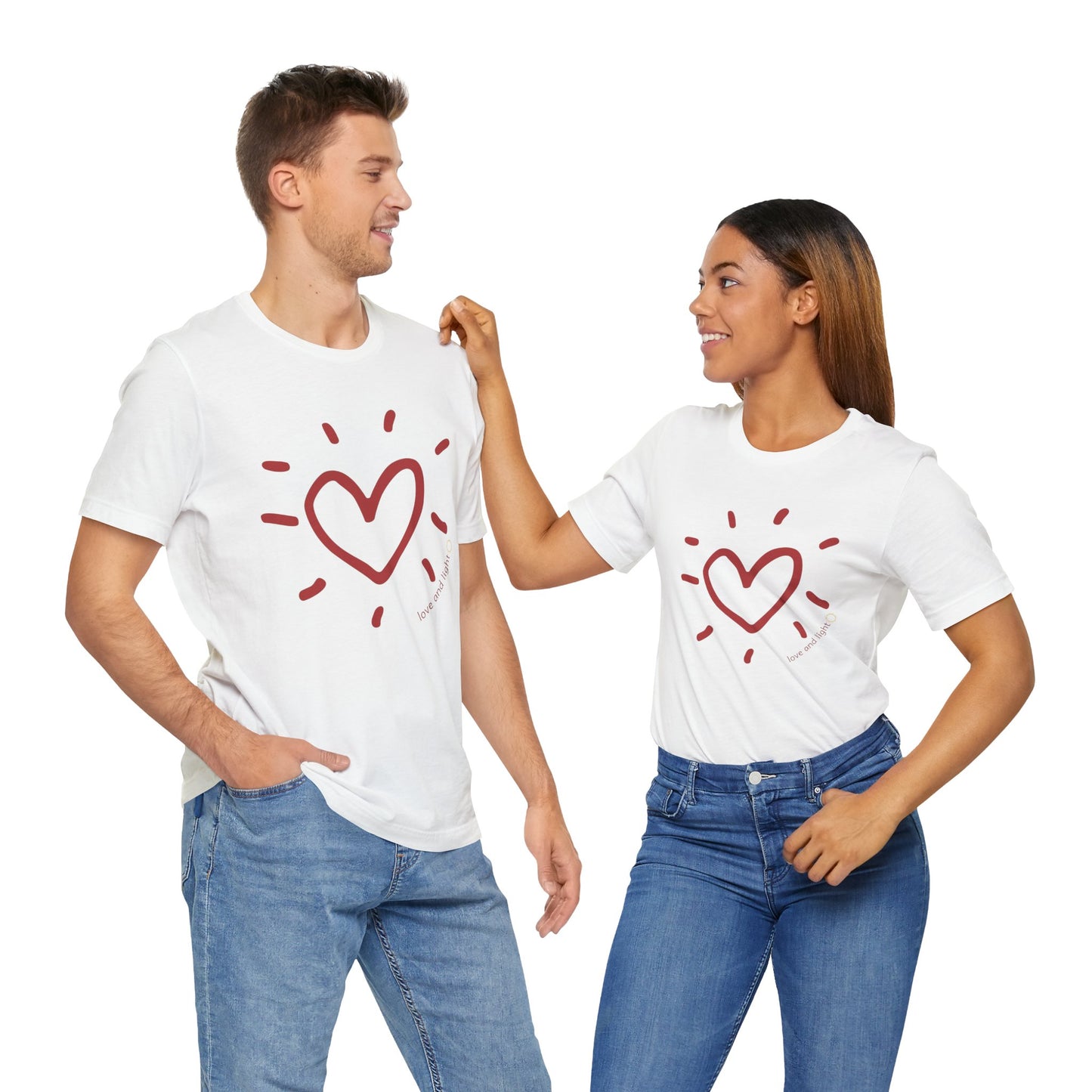 “Lead with Love” Tee – Love from the Love & Light Collection - Adult