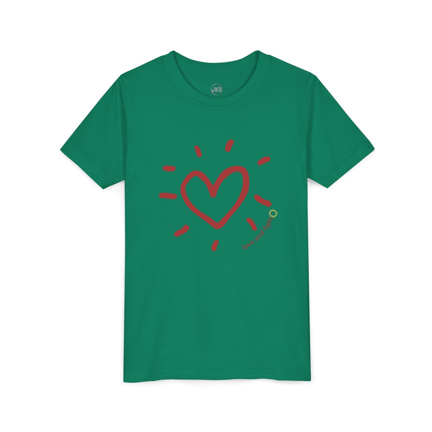 “Lead with Love” Tee – Love from the Love & Light Collection - Youth