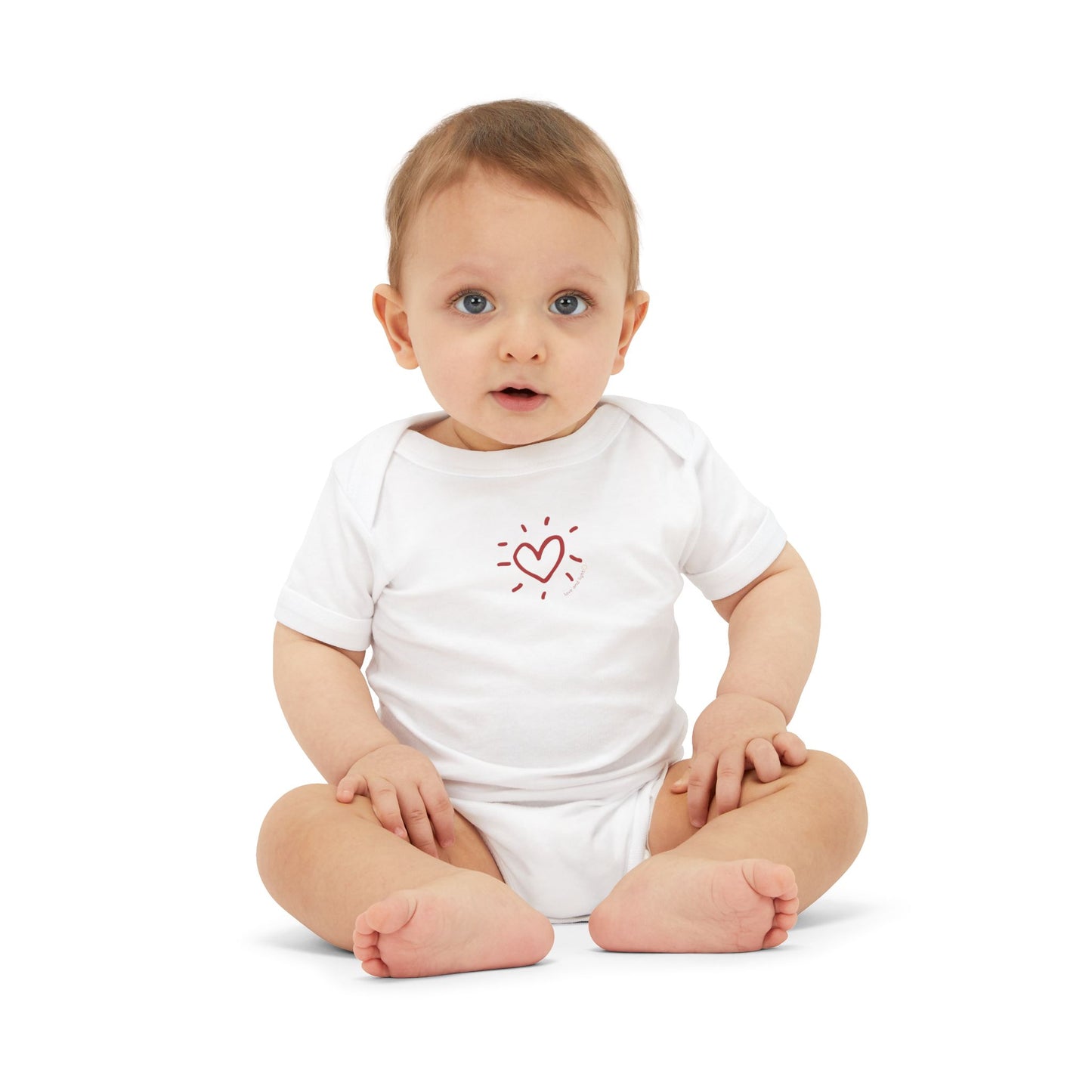 “Lead with Love” Onsie – Love from the Love & Light Collection