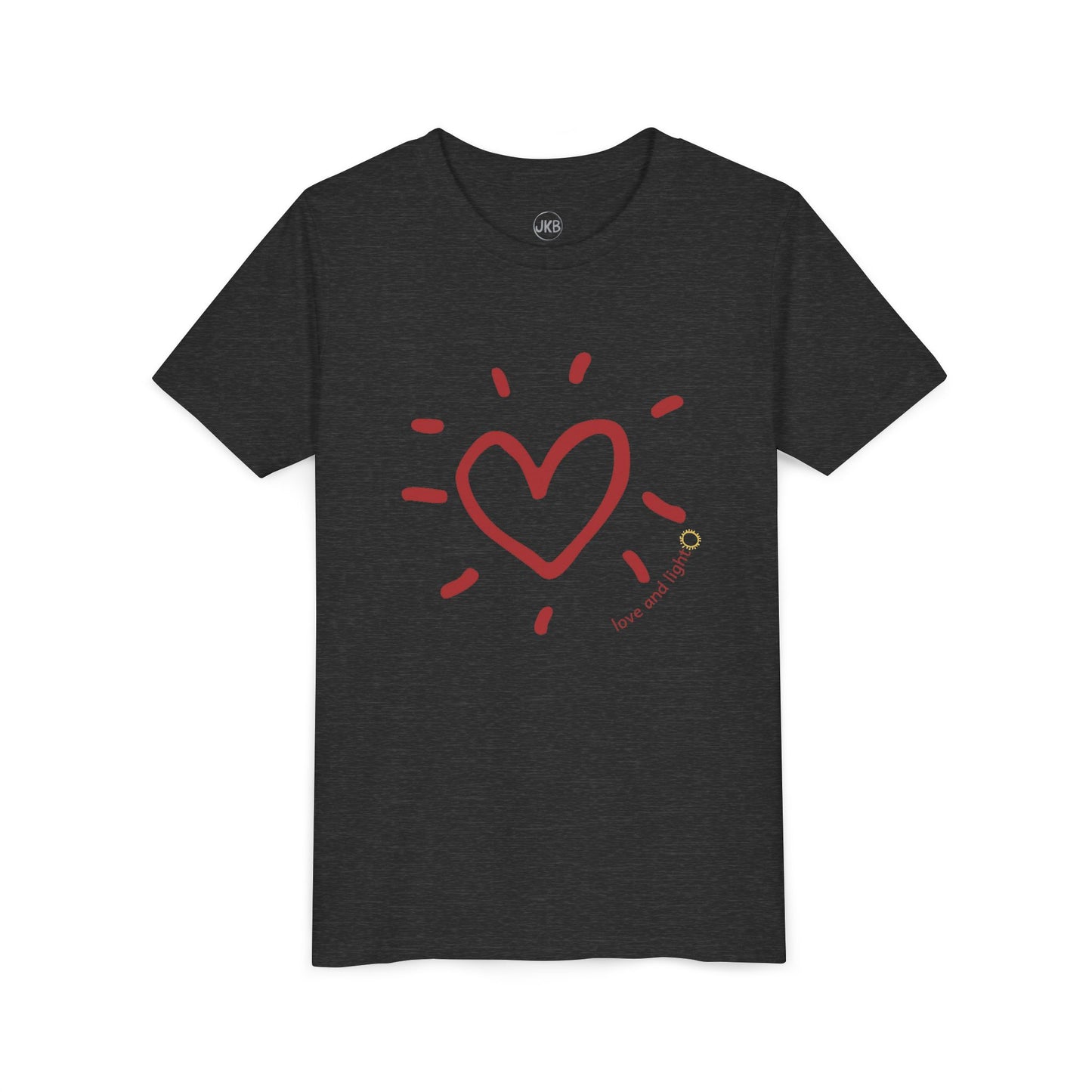 “Lead with Love” Tee – Love from the Love & Light Collection - Youth