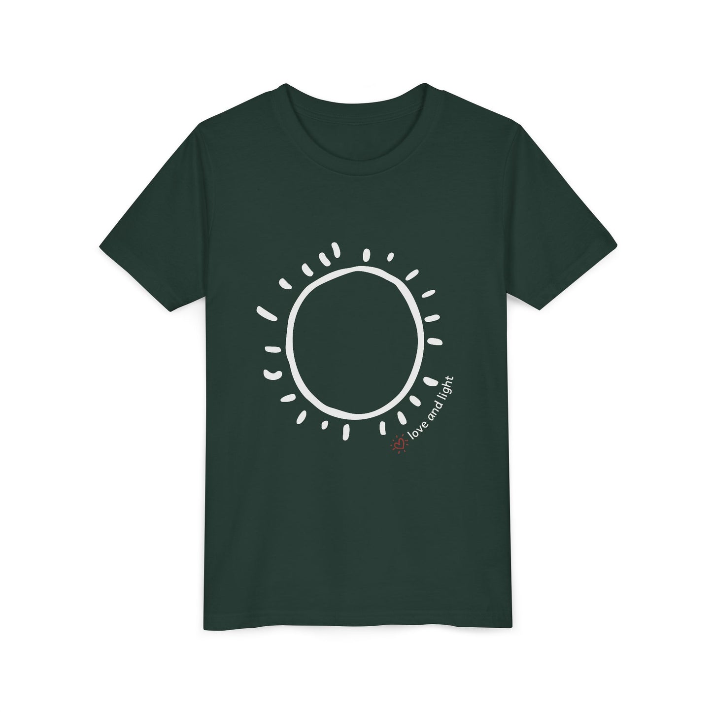 “Shine On” Tee – Light from the Love & Light Collection - Youth