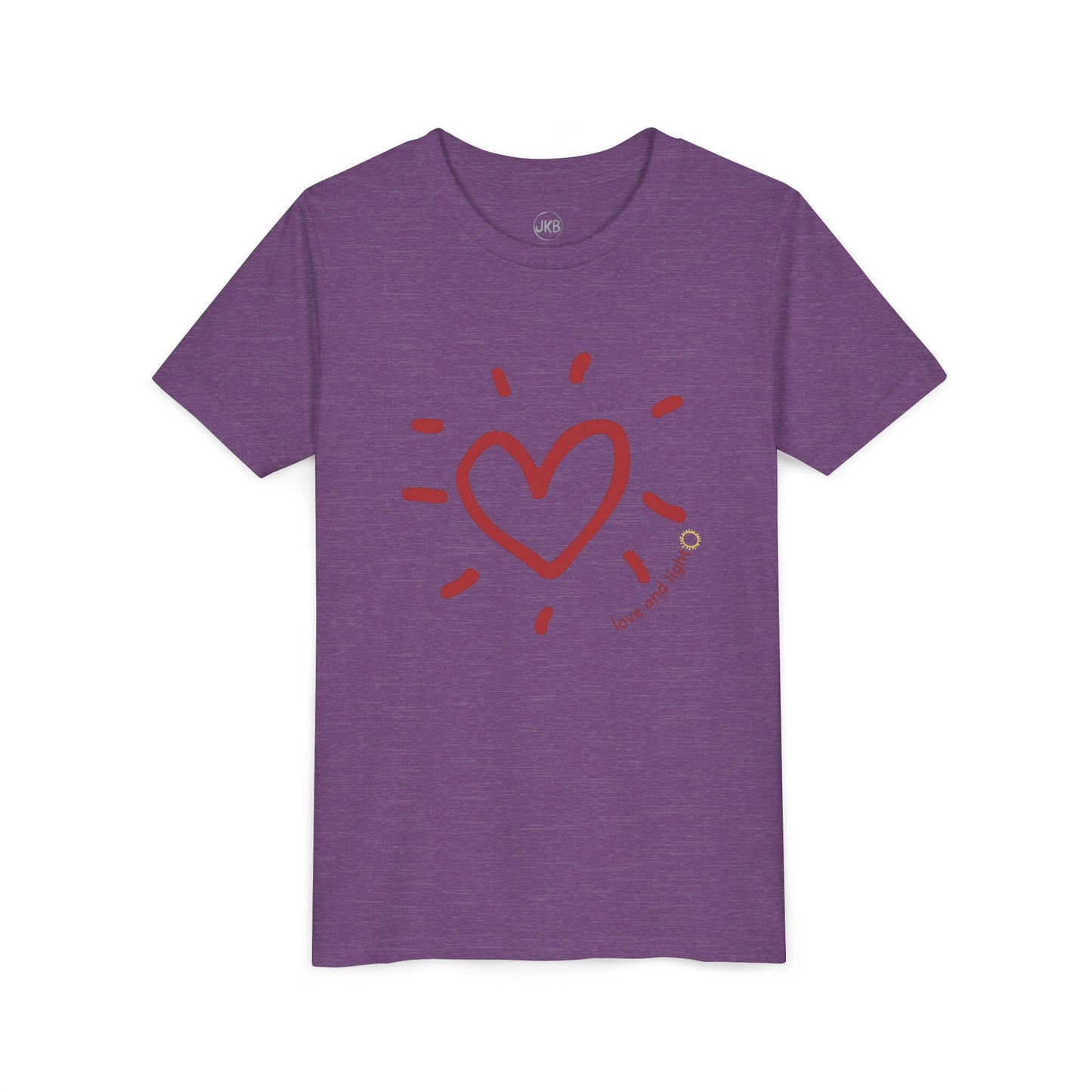 “Lead with Love” Tee – Love from the Love & Light Collection - Youth