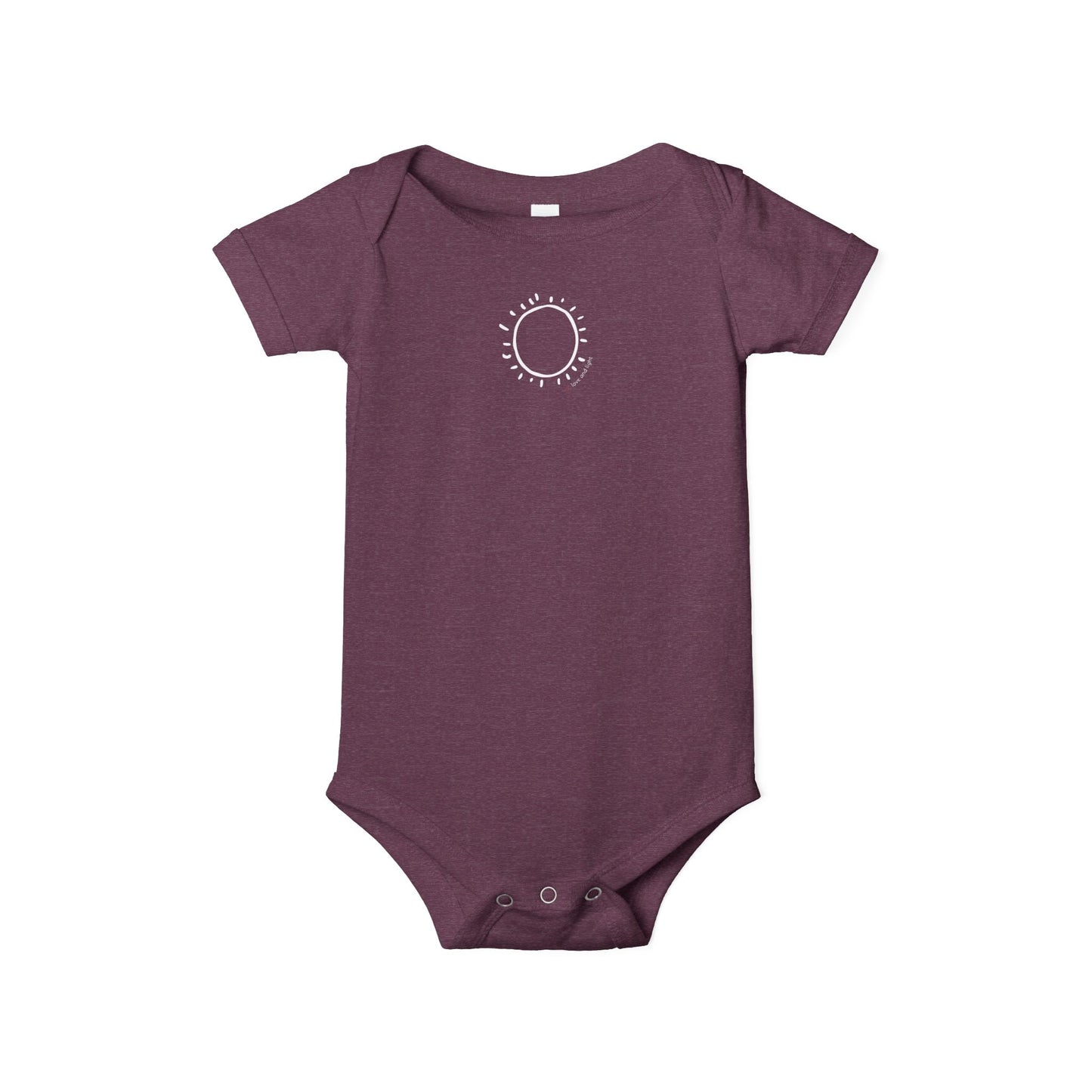 “Shine On” Onsie– Light from the Love & Light Collection