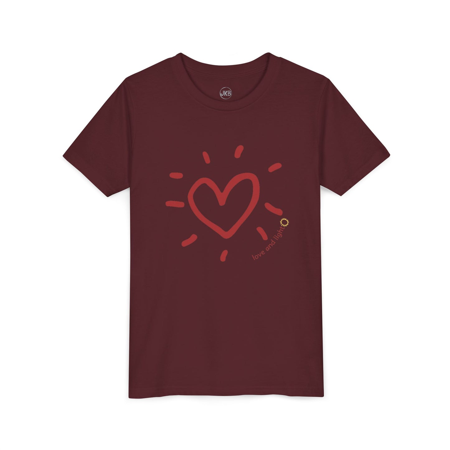 “Lead with Love” Tee – Love from the Love & Light Collection - Youth