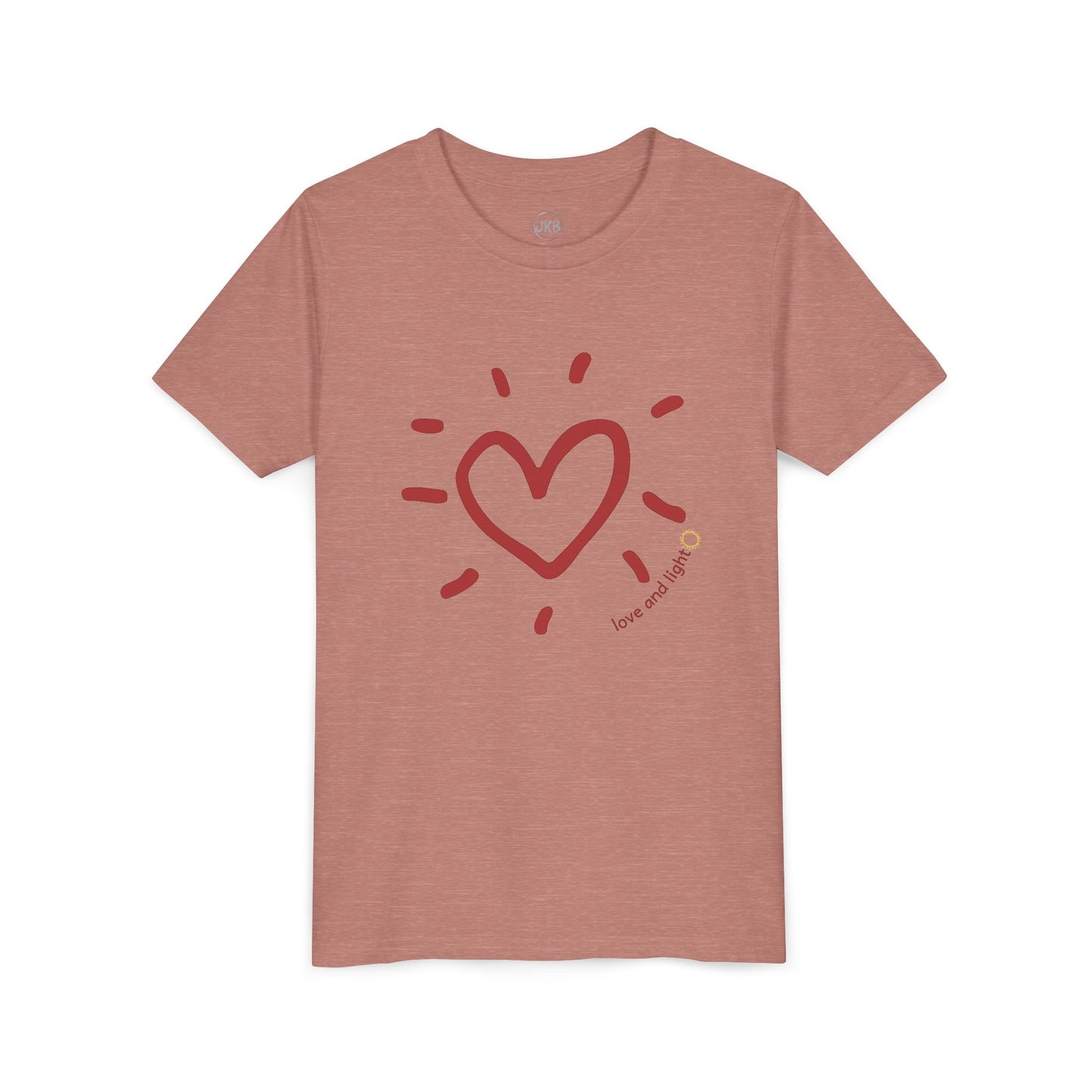 “Lead with Love” Tee – Love from the Love & Light Collection - Youth