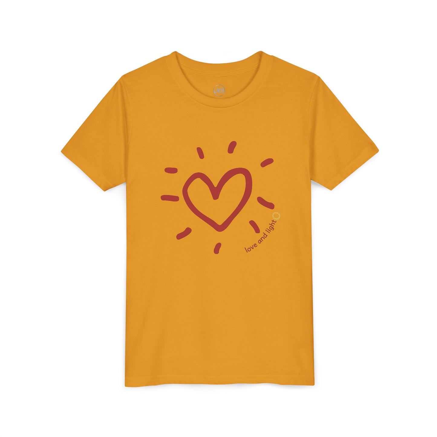 “Lead with Love” Tee – Love from the Love & Light Collection - Youth