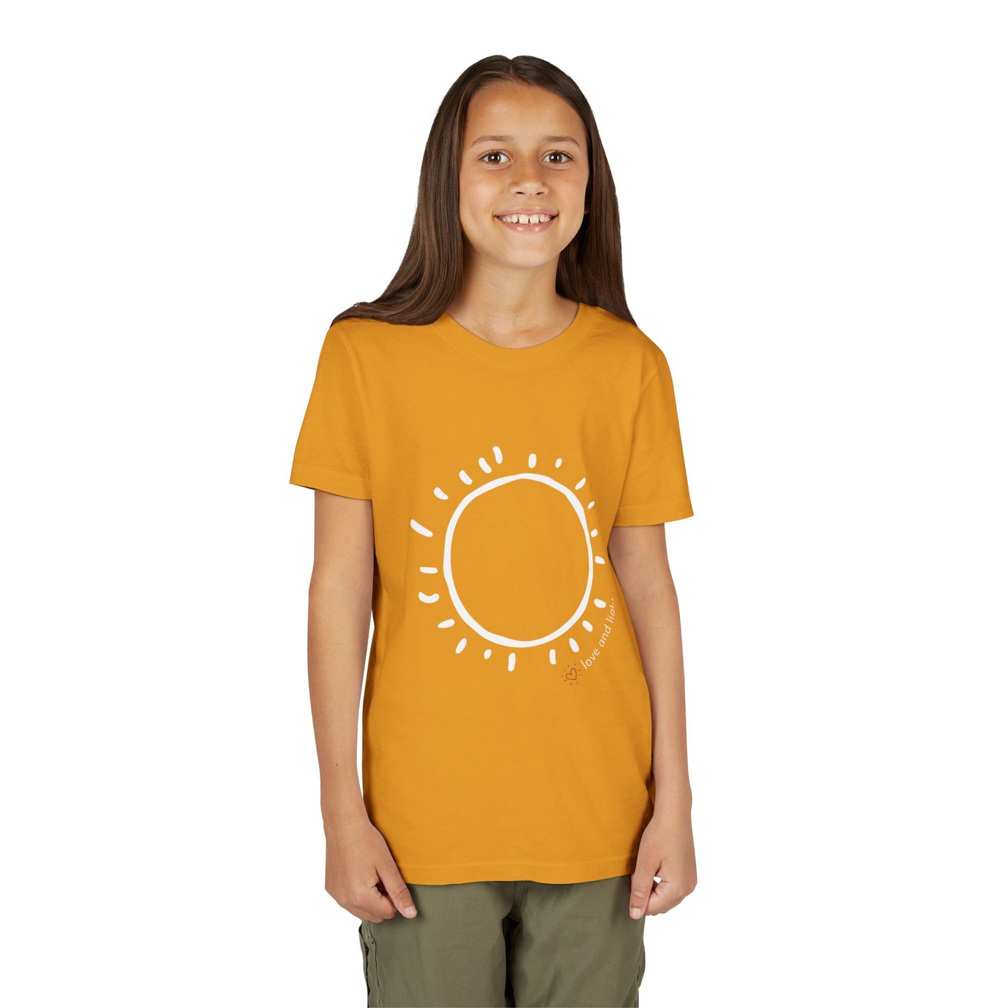 “Shine On” Tee – Light from the Love & Light Collection - Youth