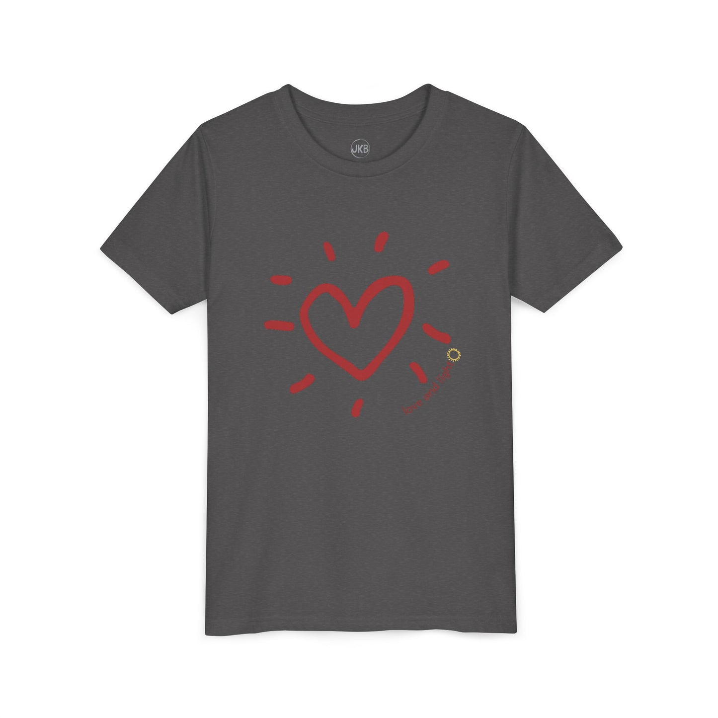 “Lead with Love” Tee – Love from the Love & Light Collection - Youth